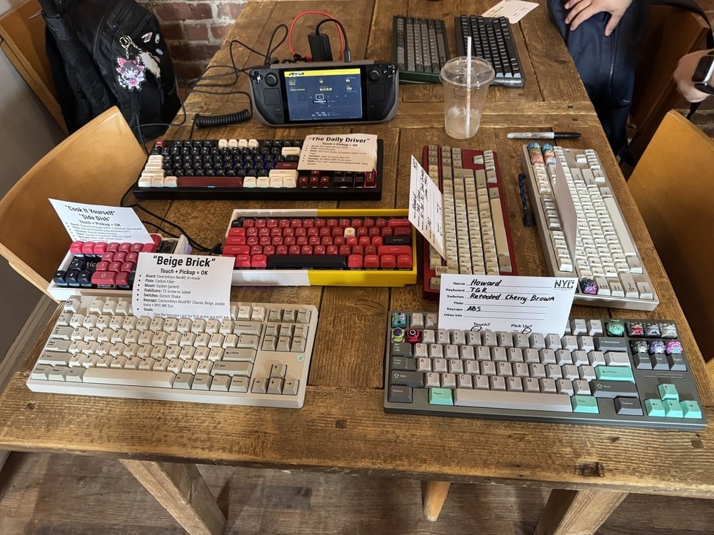 Image of a keyboard meetup